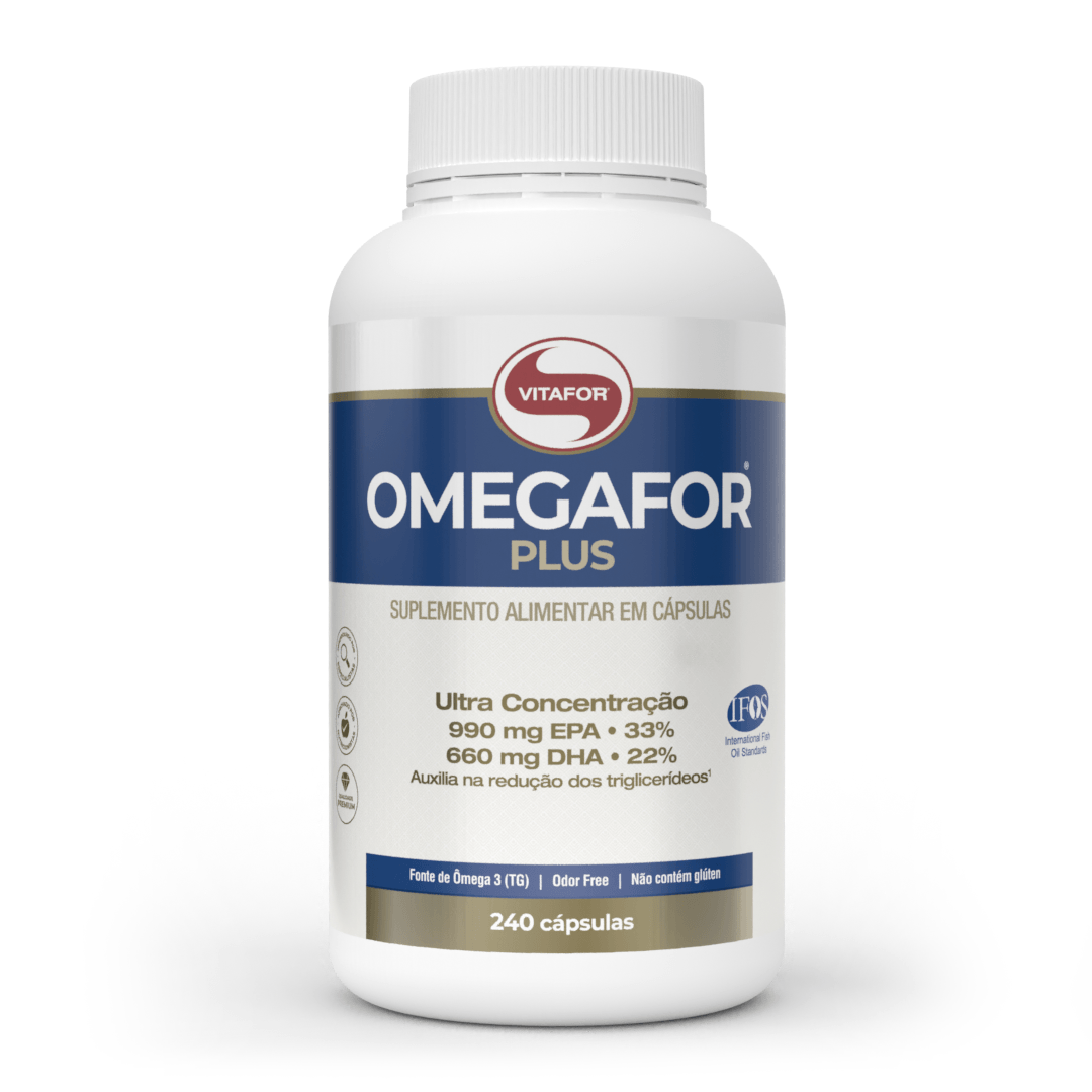 Omegafor Plus 240 Cápsulas - Vitafor