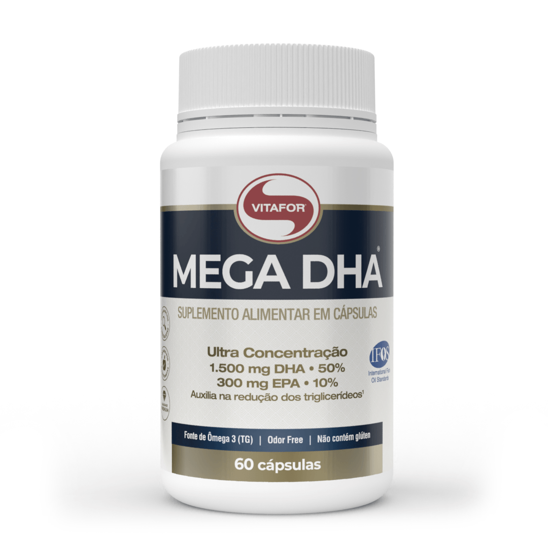 Mega Dha 1000Mg 120 Caps - Vitafor