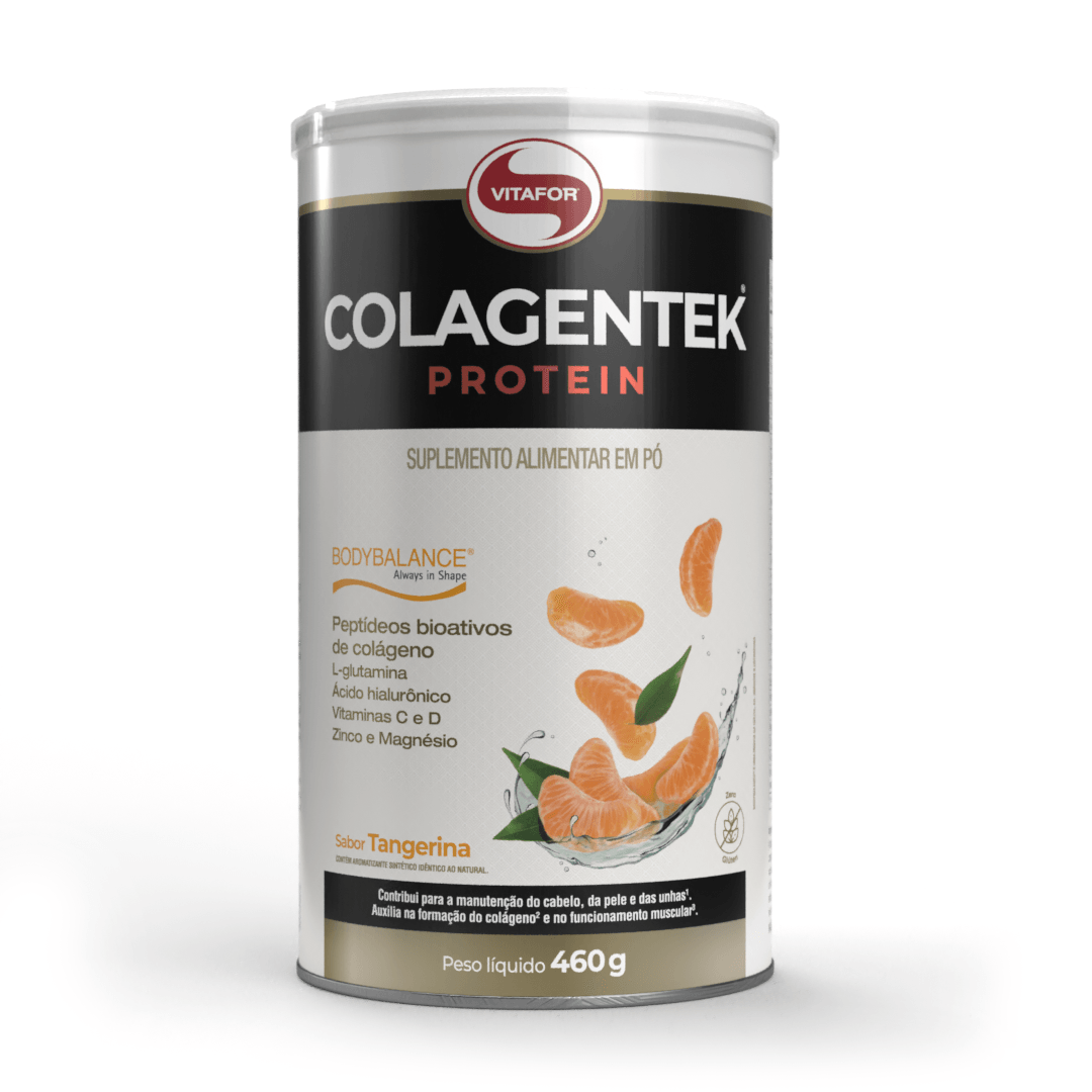 Colagentek Protein 460G Tangerina - Vitafor