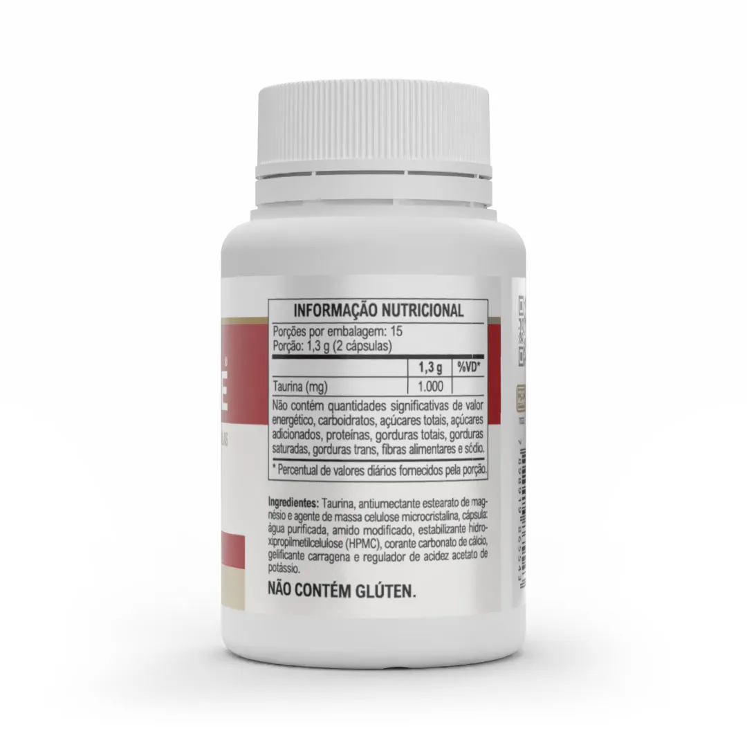Taurine 30 Cápsulas - Vitafor - Imagem 2
