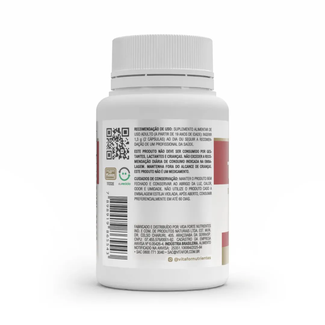Taurine 30 Cápsulas - Vitafor - Imagem 3