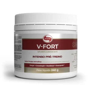 V-Fort Pré- Treino 240G Frutas Vermelhas - Vitafor