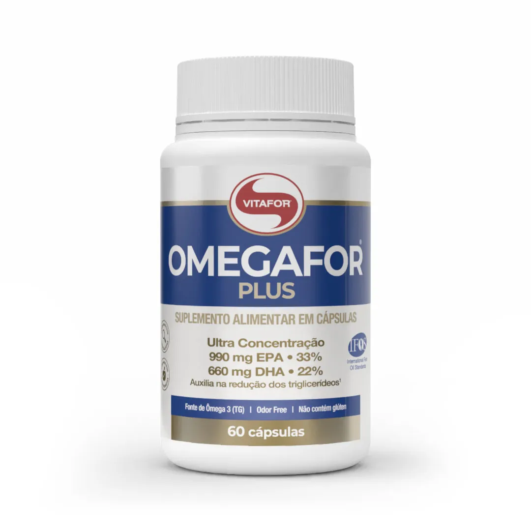 Omegafor Plus 60 Cápsulas - Vitafor
