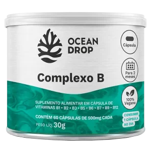 Complexo B 60 Capsulas 500 Mg - Ocean Drop