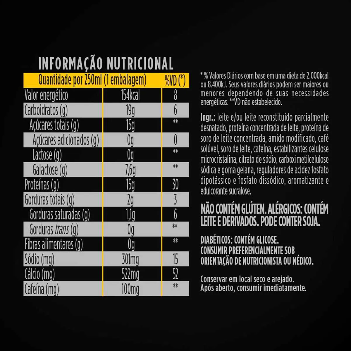 Yopro Energy Boost Cafe Expres 15G 250Ml - Imagem 2