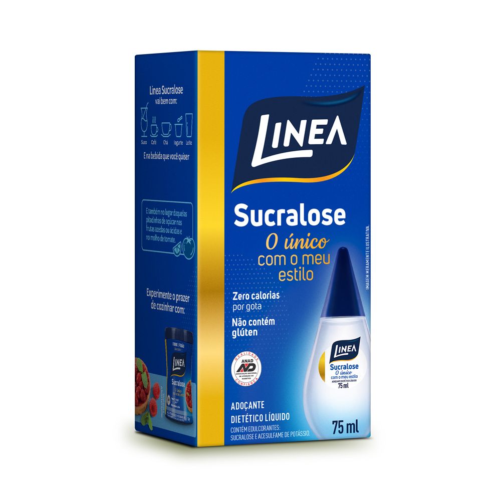 Adocante Linea Sucralose Liquido 75Ml D