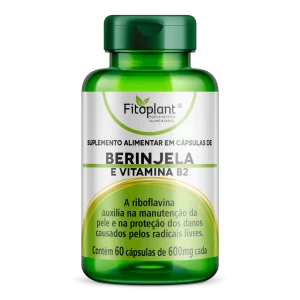 Berinjela 600Mg 60 Caps Fitoplant