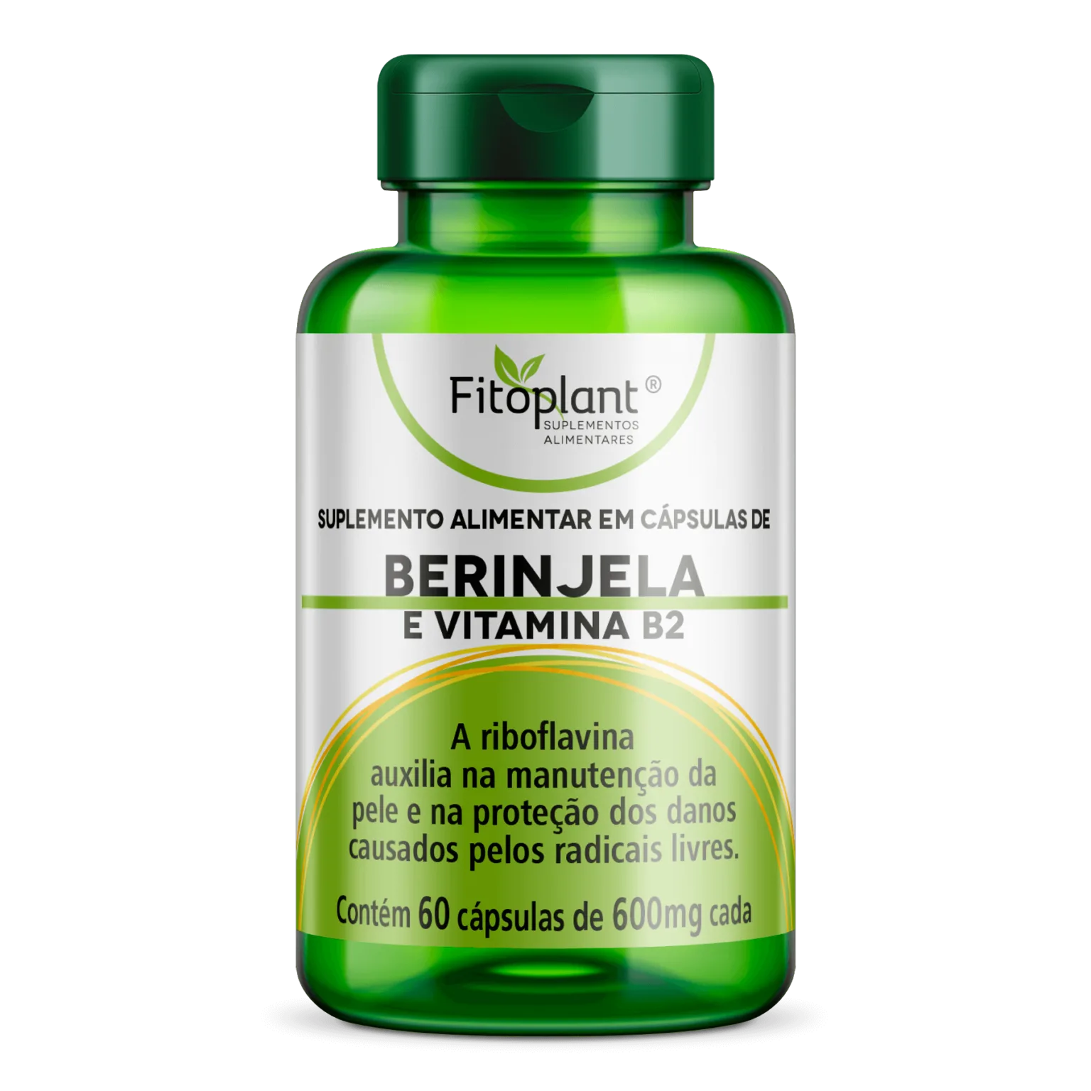 Berinjela 600Mg 60 Caps Fitoplant