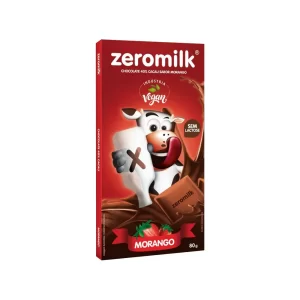 Chocolate Zeromilk 40% Cacau Morango
