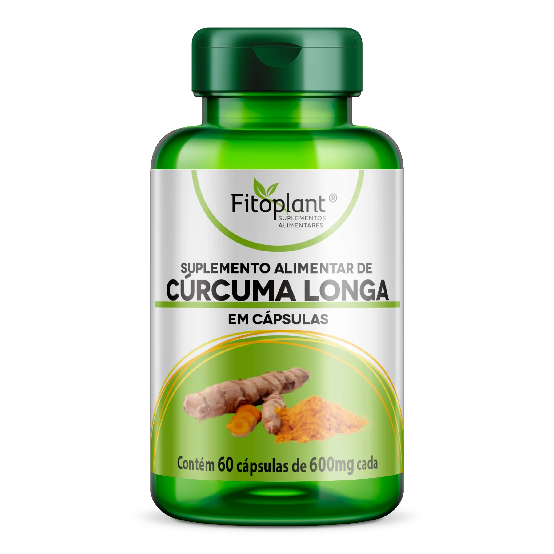 Curcuma Longa 600Mg 60 Caps - Fitoplant