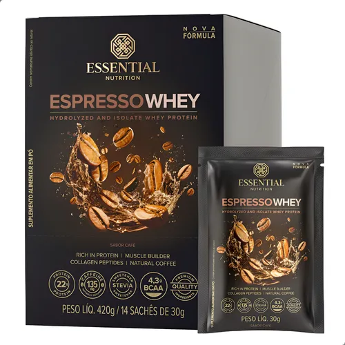 Espresso Whey Sache-Essential