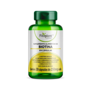 Biotina 250 Mg 30 Caps Fitoplant