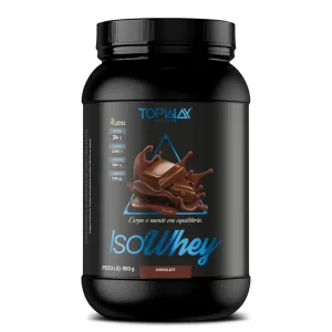 Whey Isolado Stevia 900G Chocolate - Topway