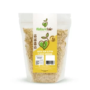 AVEIA SEM GLUTEN FLOCOS GROSSOS 200G - NATURE FAIR