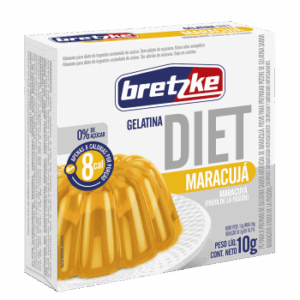 Gelatina Diet Maracujá 10G - Bretzke