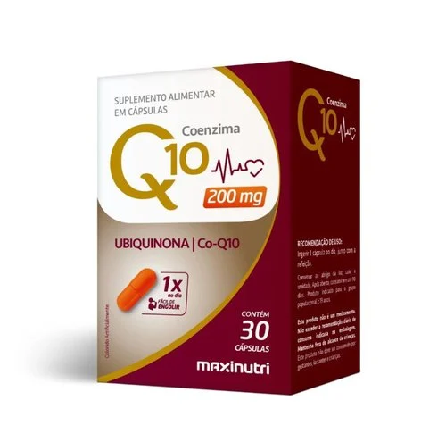 Coenzima Q10 Gold 200Mg C 30 Caps Maxi Nutri
