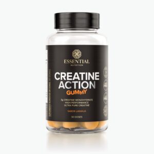 Creatine Action Gummy Laranja 240G 60Un Essential