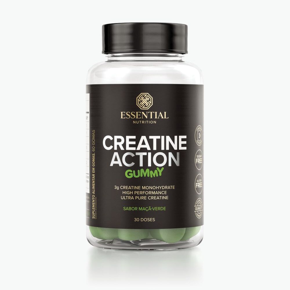 Creatine Action Gummy Maca Verde 240G Essential