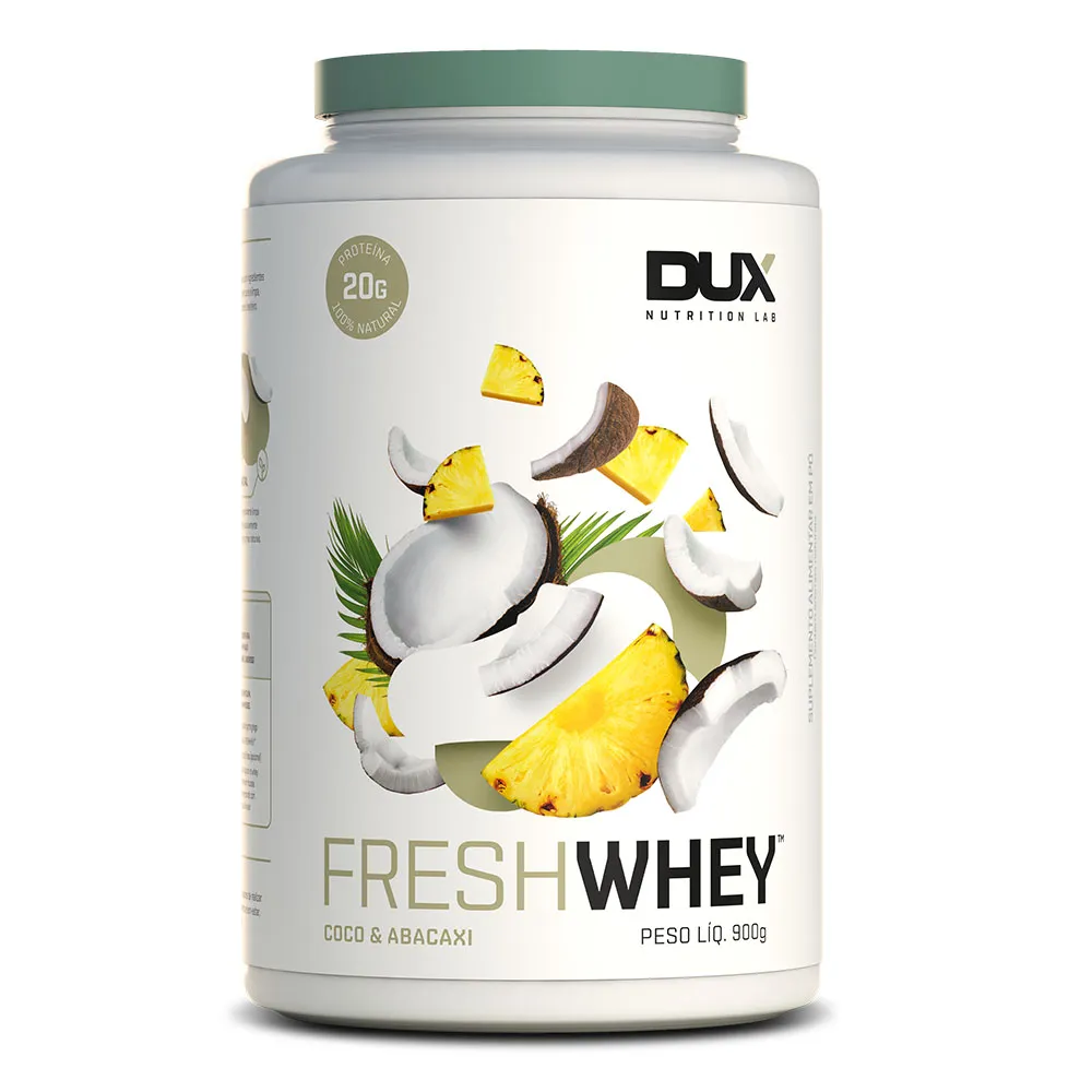 Fresh Whey 900G Abacaxi E Coco - Dux