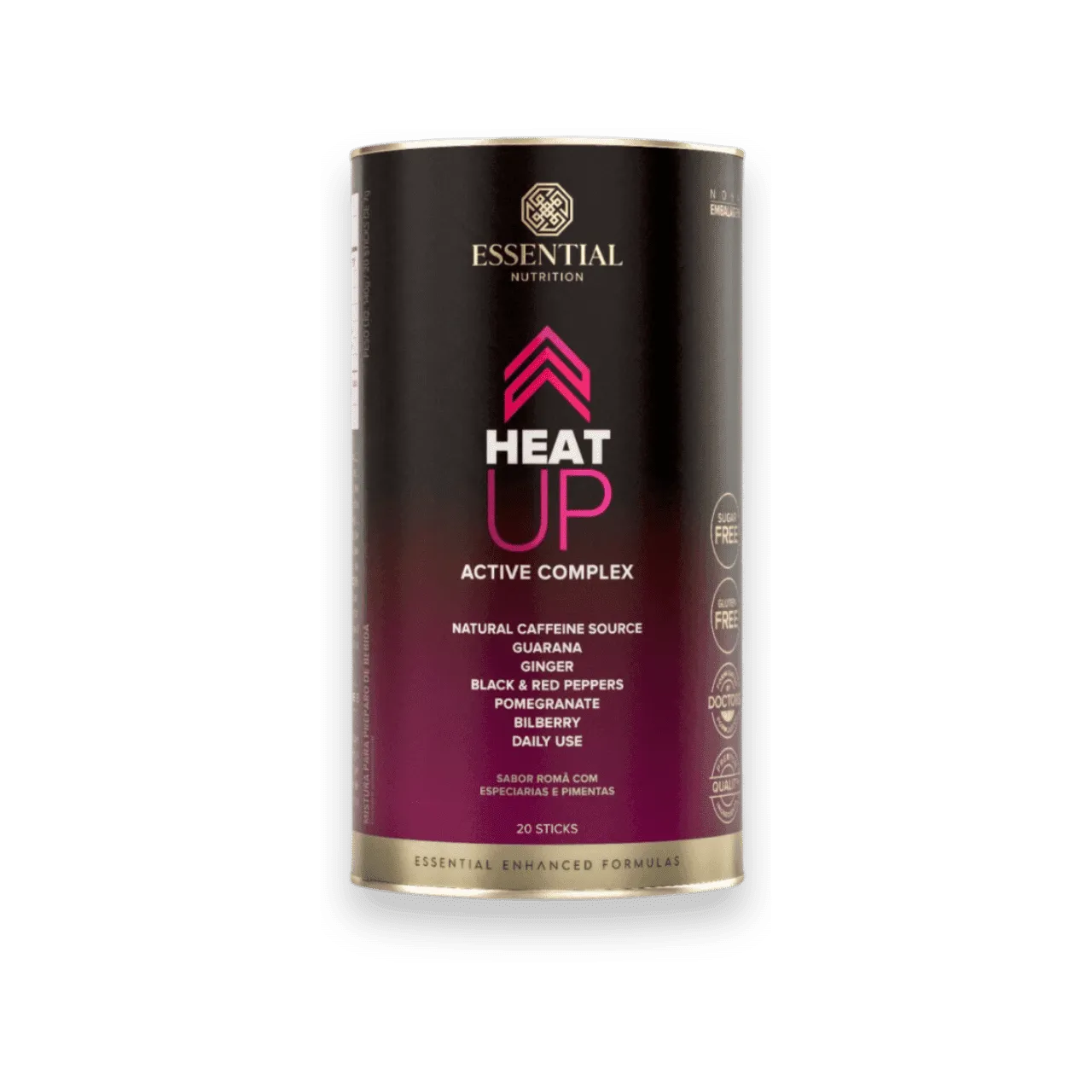 Heat Up Tubo 140G/20 Sticks Essential