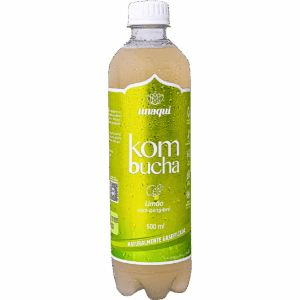 Kombucha Unaqui Limao Com Gengibre 500ml