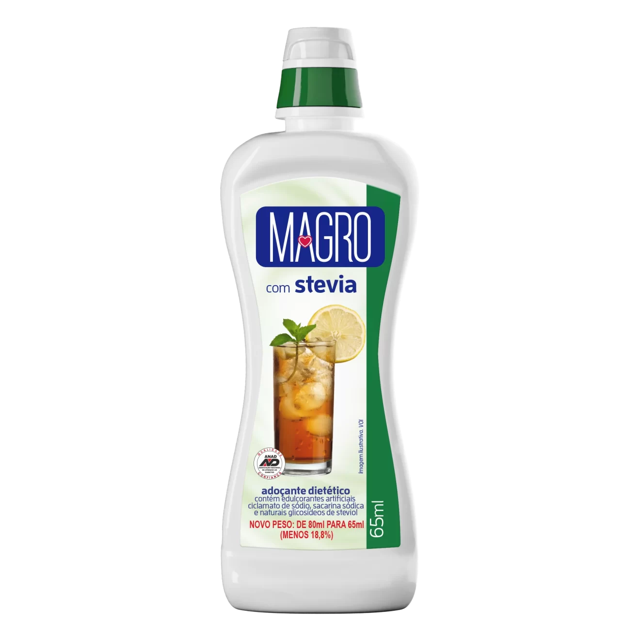 Adocante Dietetico Magro C Stevia 65Ml