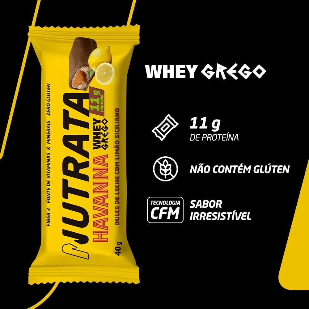 Wheygrego Barra Limao/Dulce De Leche Havanna - Imagem 2