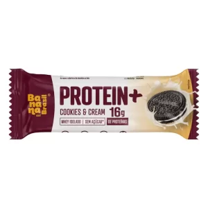 Barra Protein + Sabor Cookies & Cream 50G - Banana Brasil