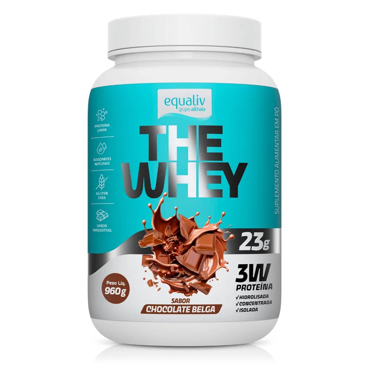 Equaliv The Whey Choco Belga 960G