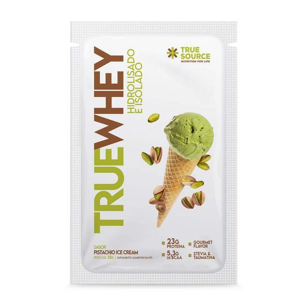 Proteina True Whey Pistachio Ice Cream 32G - True Source
