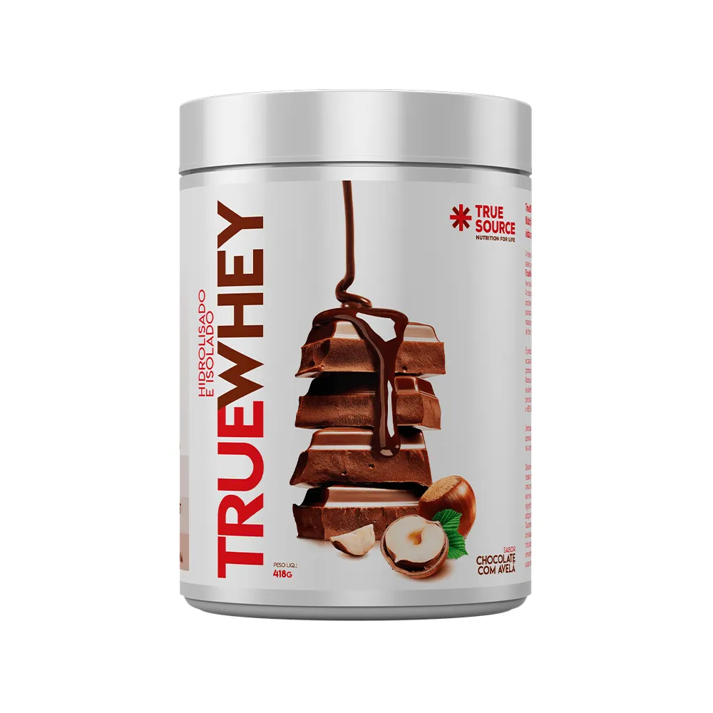 Proteina True Whey Chocolate Com Avelã 418G - True Source