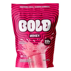 Bold Whey Mousse De Morango 450G
